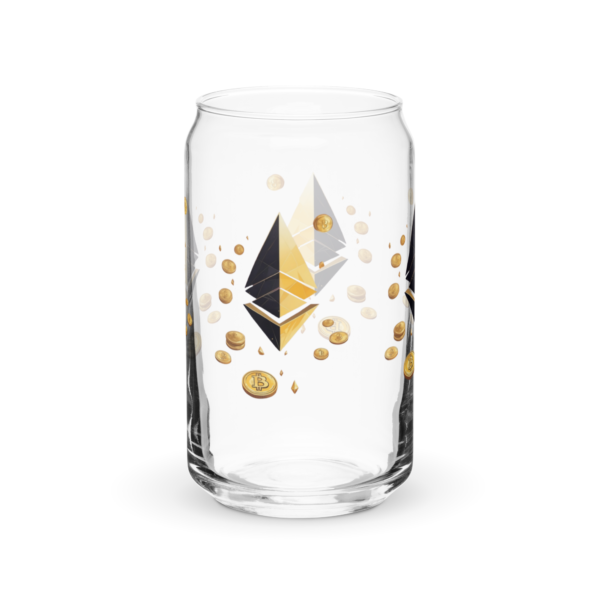 Can-shaped glass Ethereum